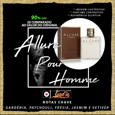 Perfume Similar Gadis 368 Inspirado em Allure Pour Homme Contratipo